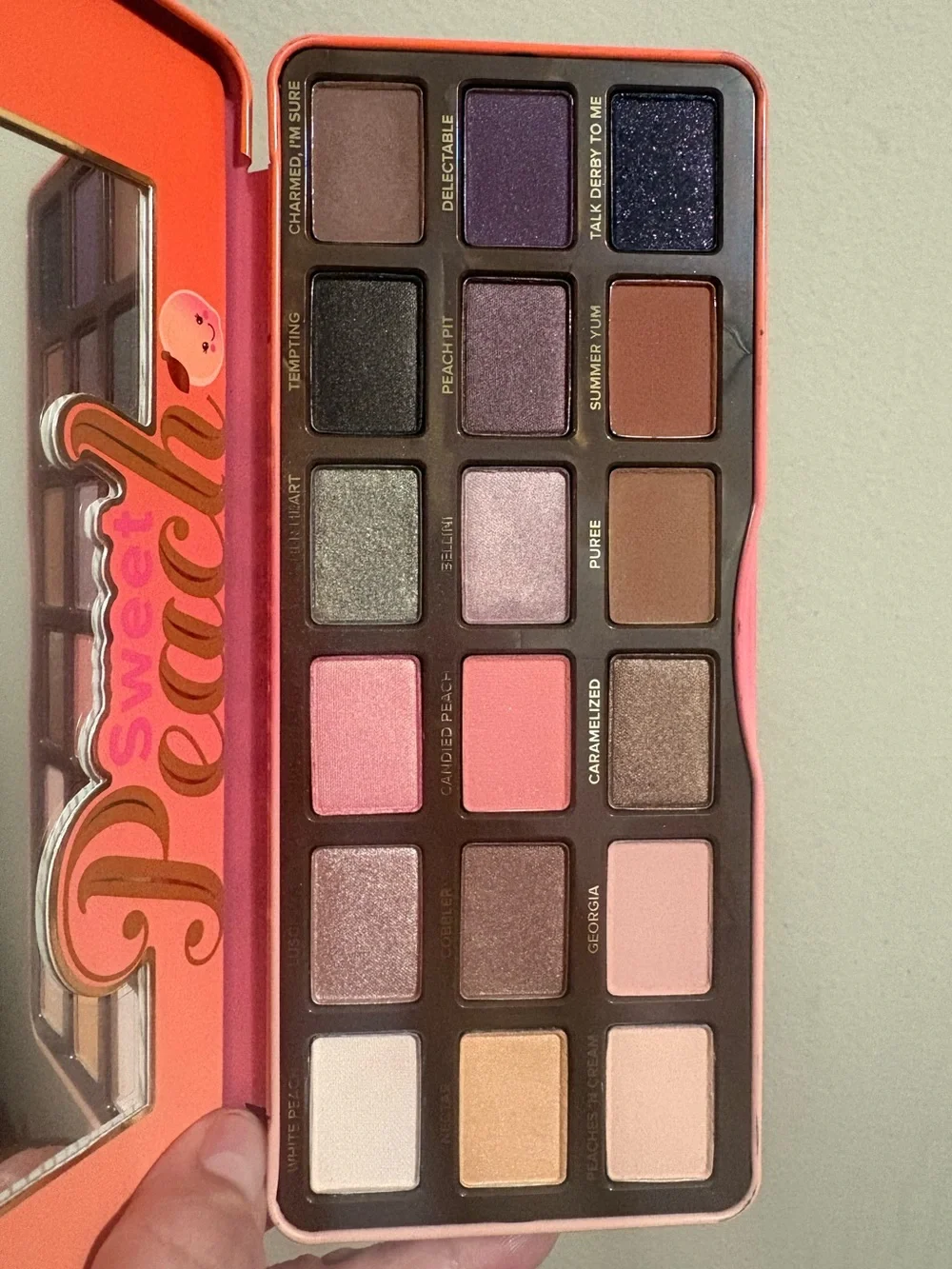 Too Faced Sweet Peach Eyeshadow Palette - Brand New Never .